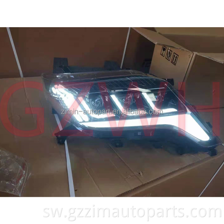 ABS Plastiki LED LAMP Front Kit kwa Prado FJ150 2014